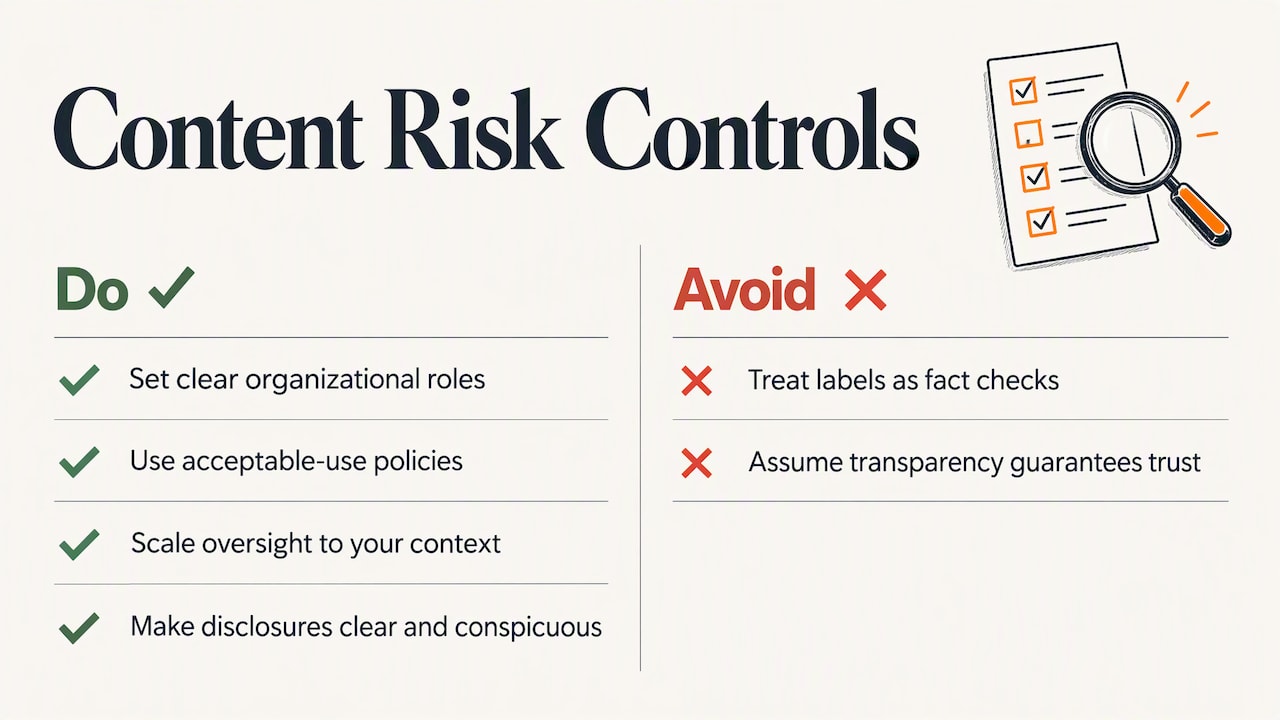 Risks to plan for — overview diagram
